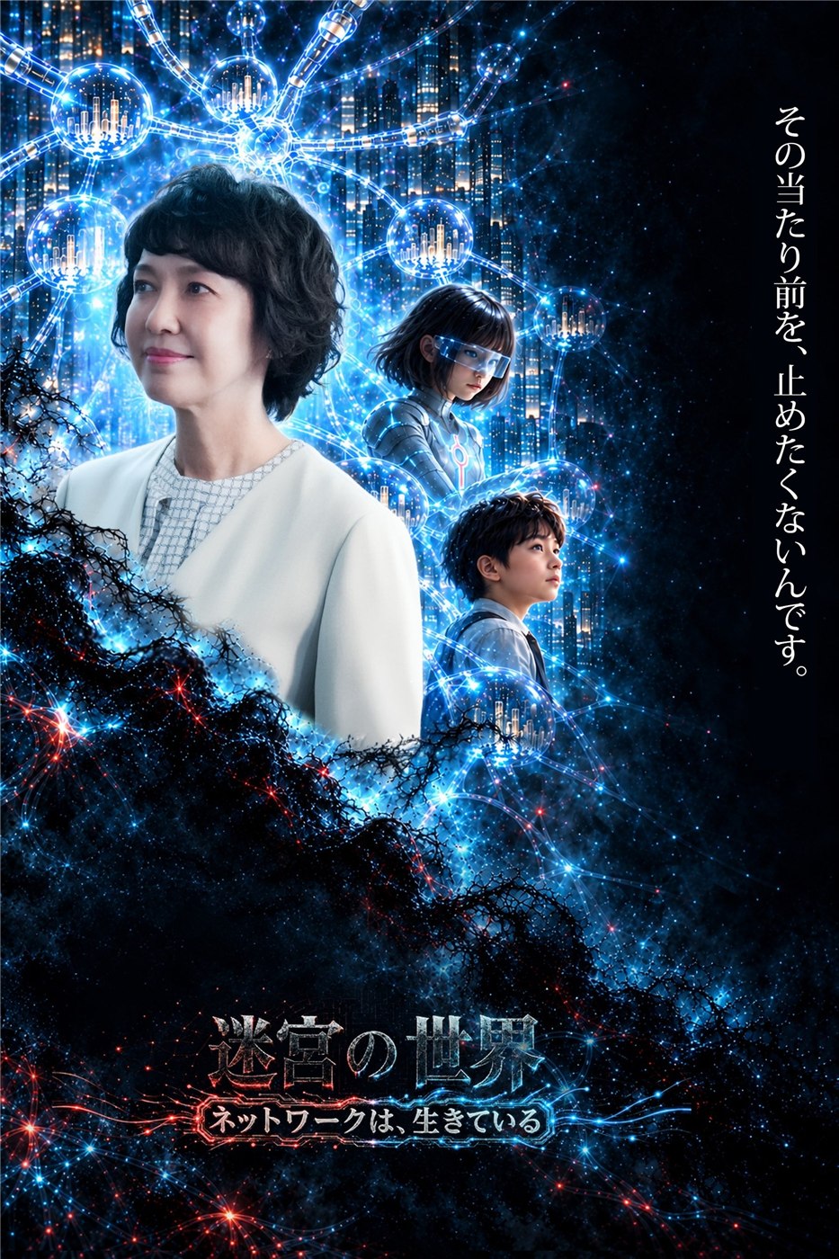 ドラマ『迷宮の世界』の発表用ビジュアル。Episode 2の配信予定を伝える記事の画像です。